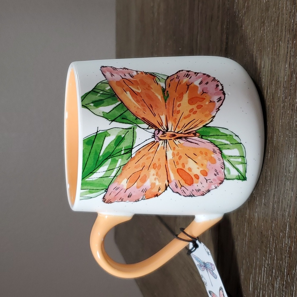 Seeds & Sunshine Butterfly Mug